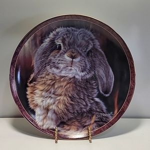 "I'm All Ears" Bunny Tales Collector's Plate by Bradford Exchange
